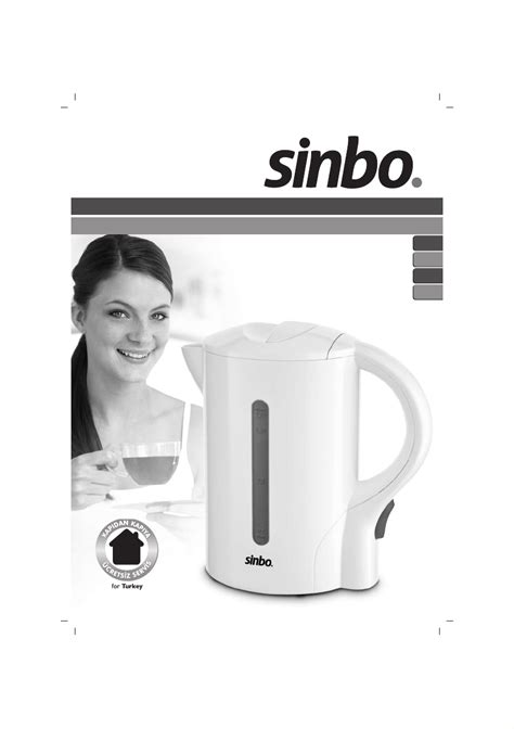 Bedienungsanleitung Sinbo SK 7374 (24 Seiten)