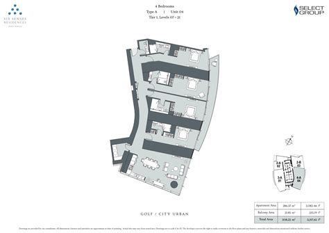 Floor Plans Six Senses Residences Dubai Marina Dubai Marina By Select