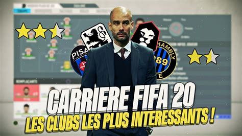 Fifa Les Clubs Les Plus Int Ressants Prendre En Carri Re Manager