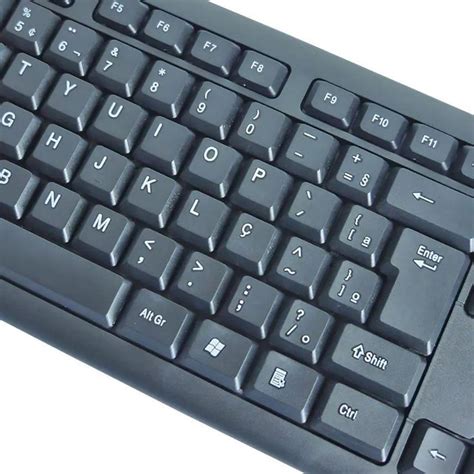 Exbom Bk 102 Teclado Usb Standard Abnt Ii Padrao Brasileiro Teclado