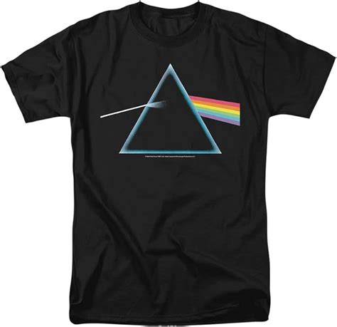 Popfunk Classic Pink Floyd Dark Side Prism Mens Short Sleeve Graphic T