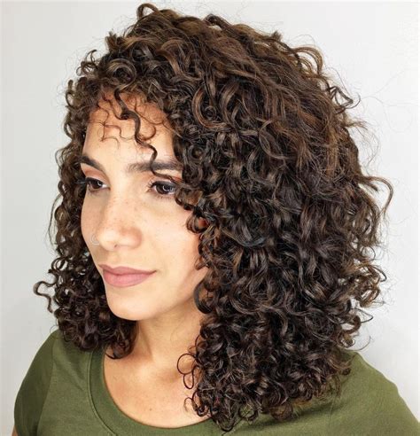 Shoulder Length Naturally Curly Hair