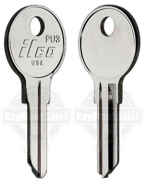 Pundra Lock Keys | ILCO PU3 | Ilco Keys Blanks