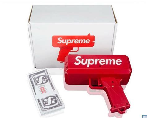 Денежный пистолет для денег Supreme Money Gun — купить в интернет ...