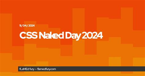 CSS Naked Day