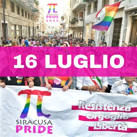 SIRACUSA PRIDE 2022 Ecco La Data Stonewall