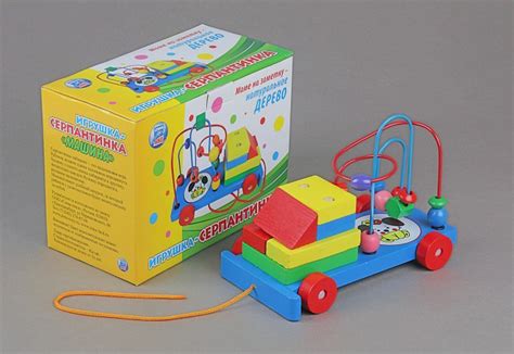 Каталка на веревочке - Игрушки от магазина MY-SHOP - Сайт для мам малышей