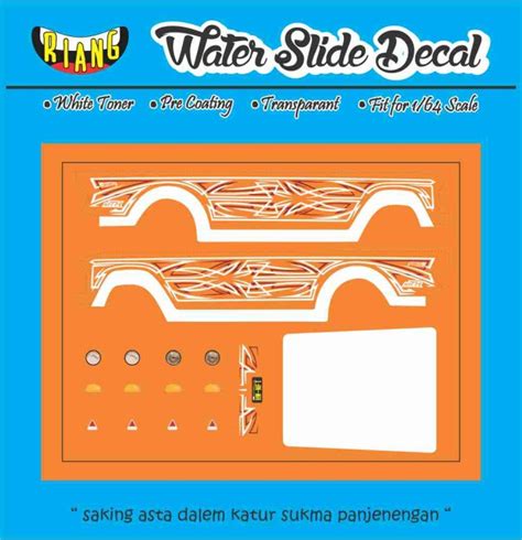 Jual Decal Waterslide Hot Wheels Nft Kota Denpasar Ccnk Garage Tokopedia