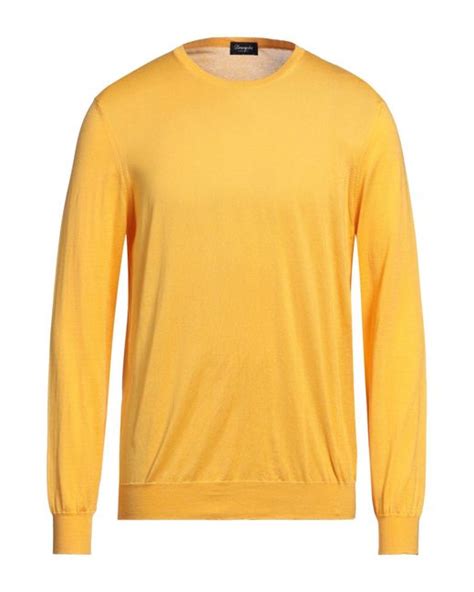 Drumohr Sweater In Yellow For Men Lyst