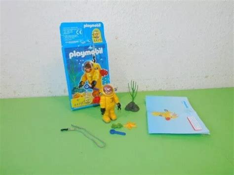 PLAYMOBIL 4479 FIGURINE DEEP SEA DIVER Plongeur EUR 20 18 PicClick FR