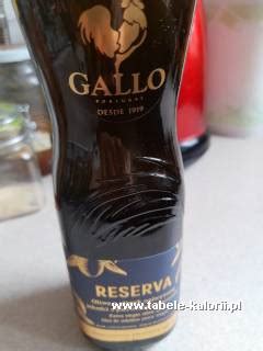 Ile Kcal Ma Oliwa Z Oliwek Reserva Gallo Portugal Tabele Kalorii