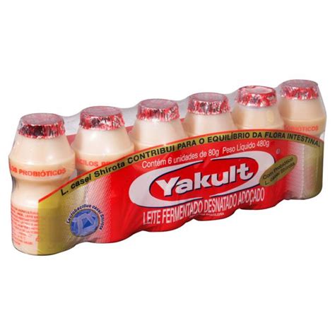 Pack Leite Fermentado Desnatado Yakult Frasco G Unidades