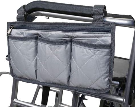 Gomyie Sac De Fauteuil Roulant Avec Poches Sac Lat Ral Tanche