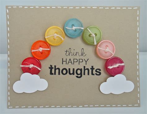 Donna's Crafty Place: Think Happy Thoughts