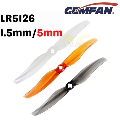 Gemfan Lr Inch T Mount Mm Mm Blade Long Range Propeller