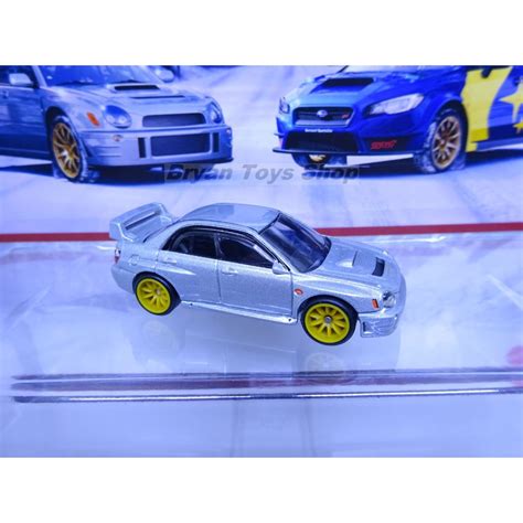 Hot Wheels Premium Two Pack Loose New Subaru Impreza Wrx Shopee Malaysia