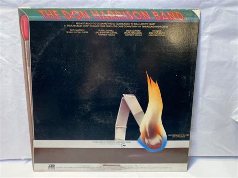THE DON HARRISON BAND Red Hot 1976 Atlantic Blues Rock NM EBay