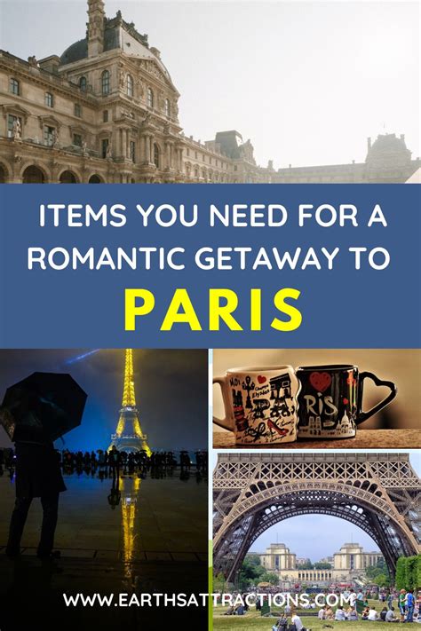 5 Items You Need for a Romantic Getaway in Paris - Earth's Attractions ...