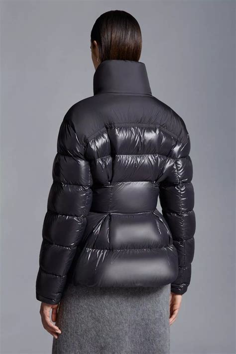 Piumino Corto Aneth Nero Piumini Corti Donna Moncler It Nel