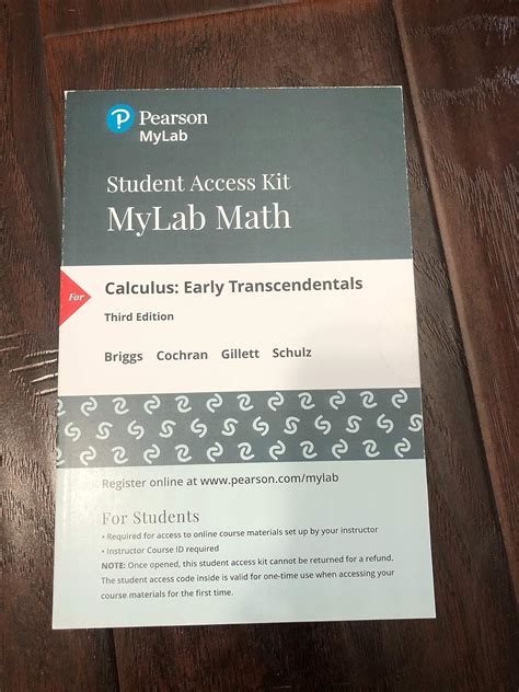 Mylab Math With Pearson Etext Month Standalone Access Card For