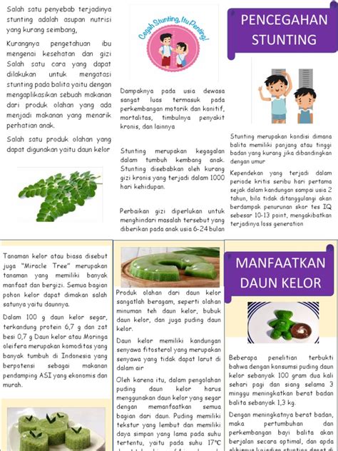 Leaflet Daun Kelor Pdf