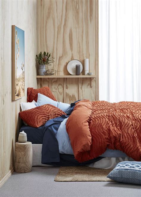 Rust Delilah Chenille Quilt Cover Set | Room ideas bedroom, Quilt