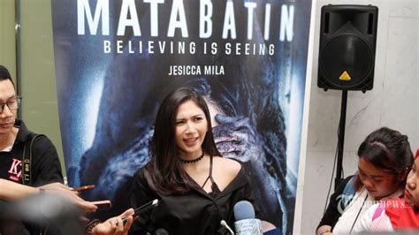 Jessica Mila Main Film Horor Mata Batin TribunNews