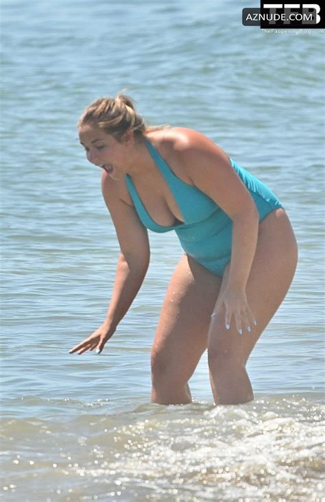 Jacqueline Jossa Sexy Seen Flaunting Her Bikini Body Wearing A One Piece Swimsuit In Marbella