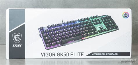 Review: MSI Vigor GK50 Elite (Kailh Box White)