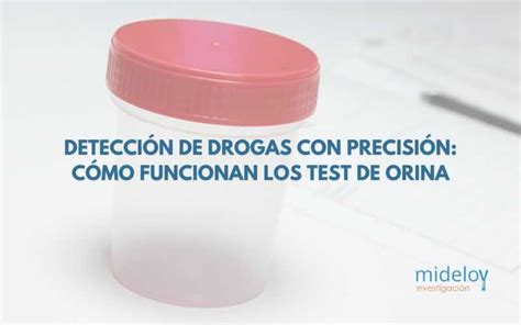 Detección de Drogas Cómo Funcionan los Test de Orina