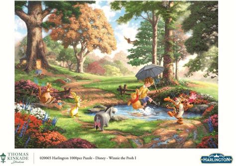 Harlington Piece Thomas Kinkade Disney Alice In Wonderland Games