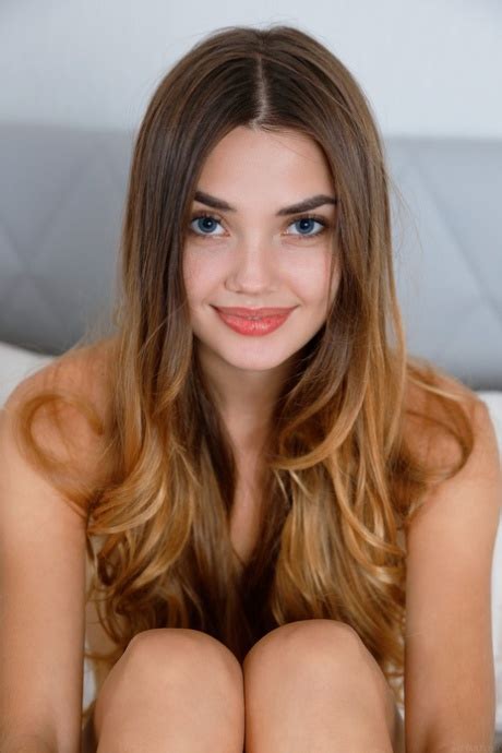 Brunette Teen Babe Georgia Massages Her Boobs And Spreads Her Puffy Snatch CoedCherry