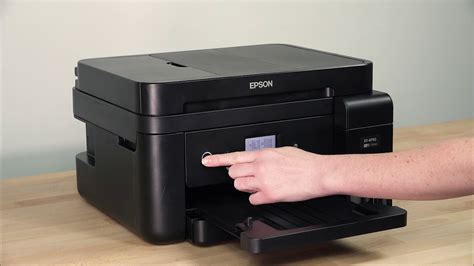 Epson Workforce Et 4750 Cleaning The Printhead Youtube