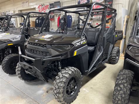 New 2023 Polaris Industries Ranger Crew Xp 1000 Premium Super Graphite