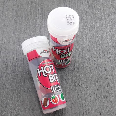 Bolinha Hot Ball Beija Muito Mix Unid Lingerie Br