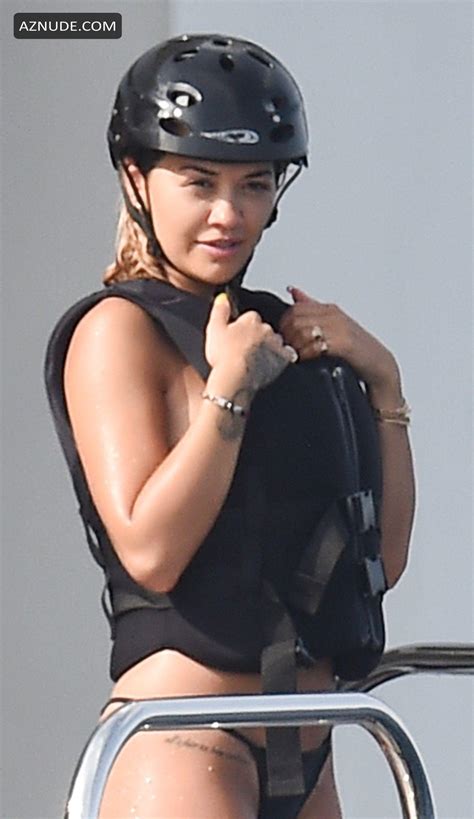 Rita Ora Displayed Her Sexy Ass And Tits During Her Vacation In Spain And Italy August 2019