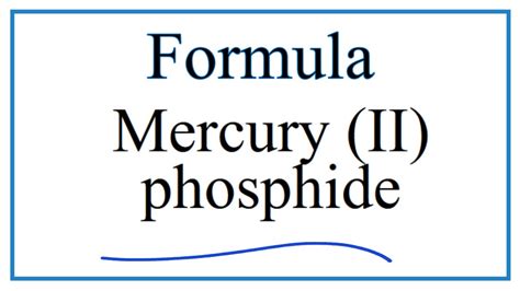 Formula For Phosphide | Lumen Learning