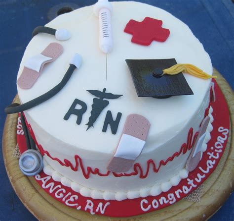 Tiers Of Joy Cakes Nurse Angie Graduates