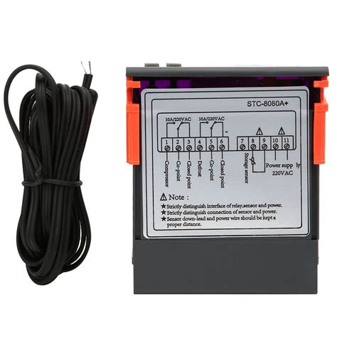 STC 8080A+ Digital Thermostat Refrigerating Defrosting Alarming ...