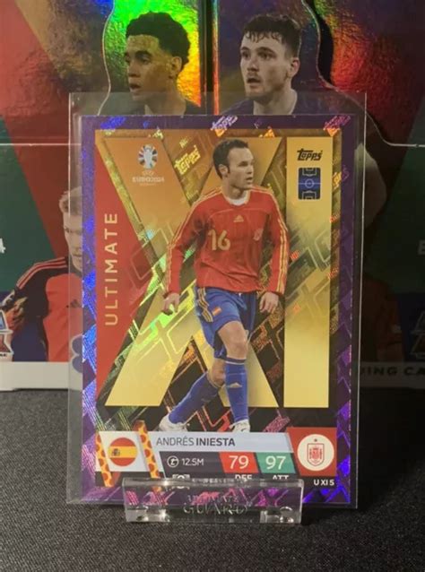 TOPPS MATCH ATTAX UEFA Euro 2024 Ultimate XI Purple Sapphire