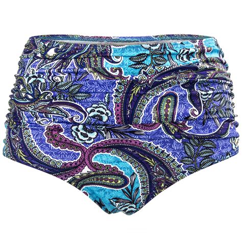 Damella Paisley Bikini Maxi Brief Maxi Bikinibroekjes Zwemkleding