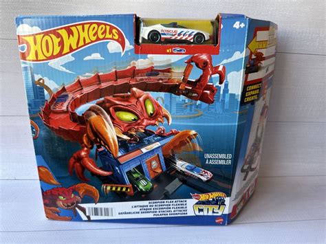 Hot Wheels City Scorpion Flex трек Хот Вілс скорпіон грн Іграшки Івано Франківськ