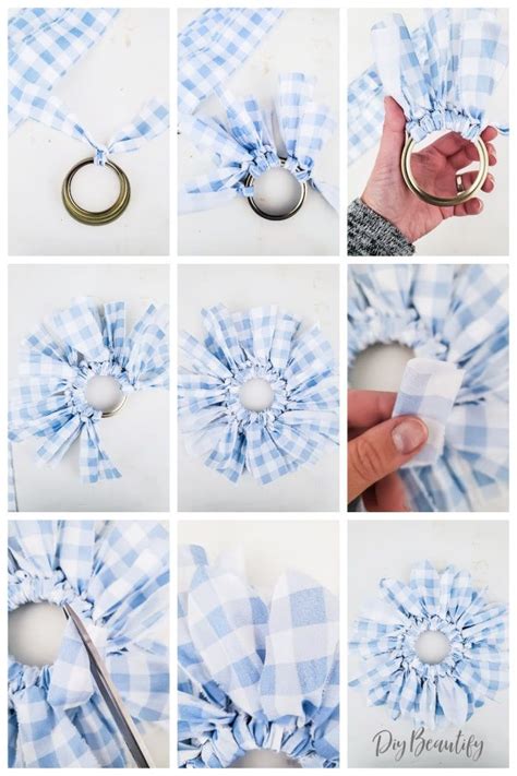 Make Flowers From Mason Jar Lids Making Fabric Flowers Mason Jar