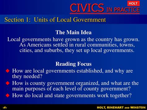 Chapter 9 Local Government Ppt Download