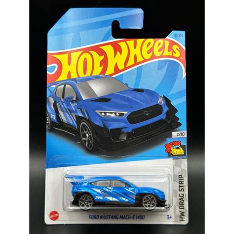 車庫 Hot Wheels 風火輪Ford Mustang Mach E 福特 藍色 蝦皮購物