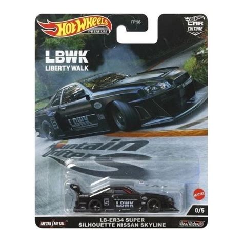 Hot Wheels 2022 Mountain Drifters LB ER34 Super Silhouette Nissan