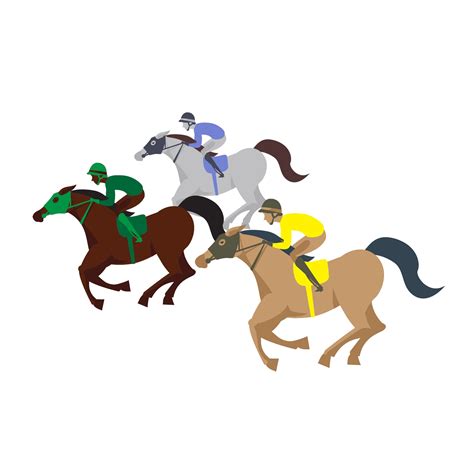 Horse Racing Clipart in Illustrator, SVG, JPG, EPS, PNG - Download | Template.net