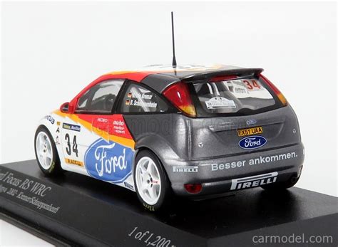 Minichamps Masstab Ford England Focus Rs Wrc N