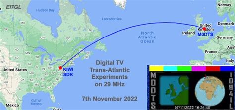 EI GL A Diary Of Amateur Radio Activity Successful Digital Amateur TV Tests On The MHz