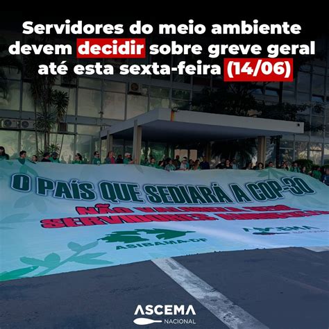 Servidores do meio ambiente devem decidir sobre greve geral até esta